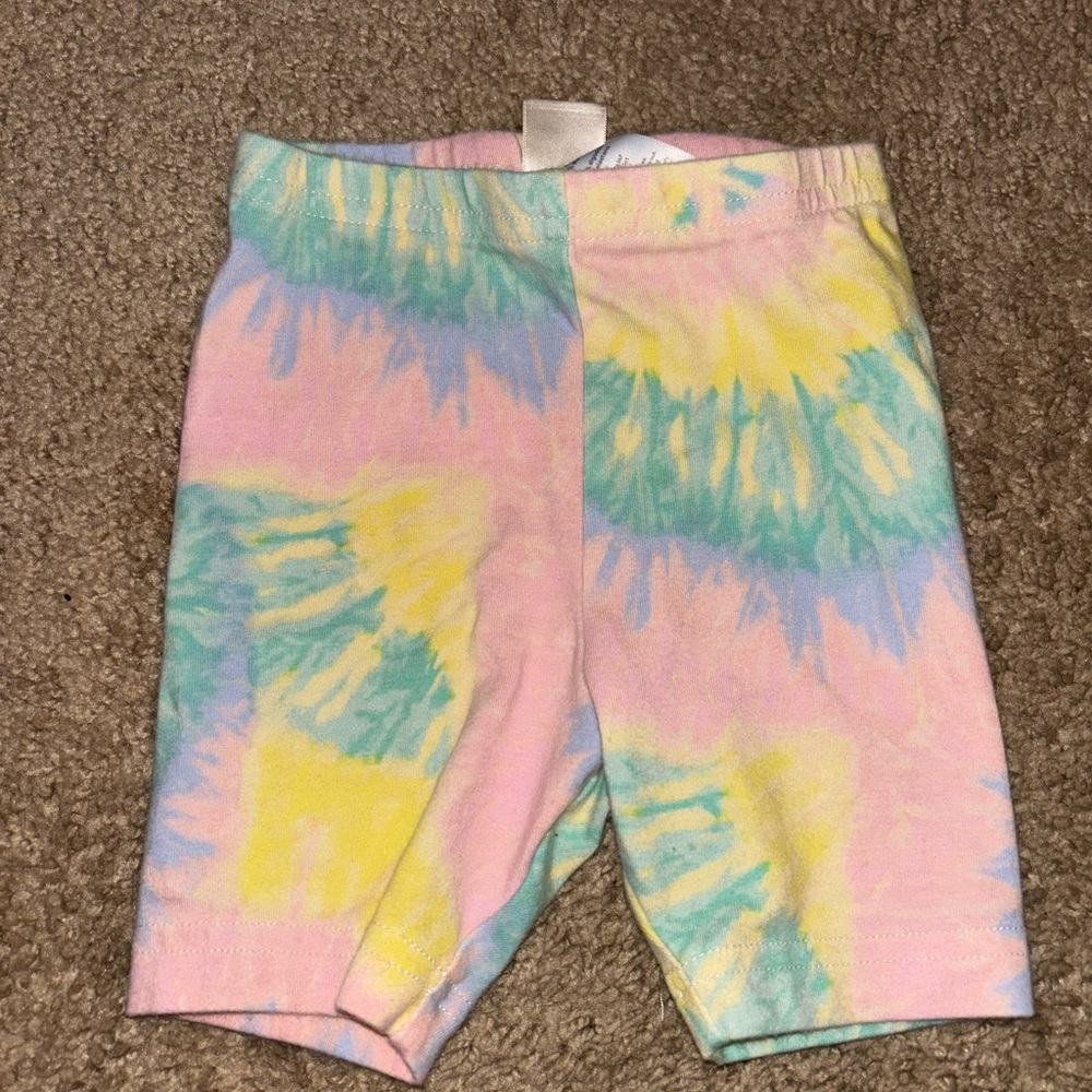Oshkosh 12m tie-dye shorts